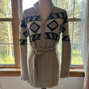 Levi’s: Cozy Knit Cardigan with Belt